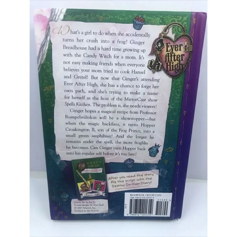 Ever after High: Kiss and Spell by Suzanne Selfors (2015, Hardcover)